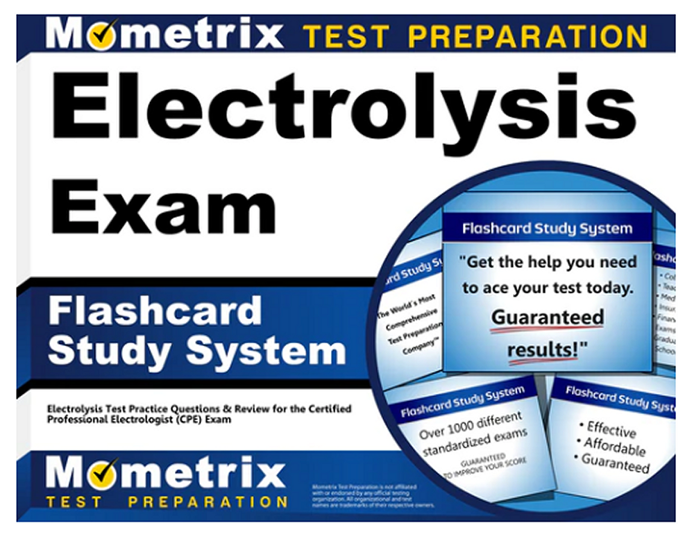 Mometrix Electrolysis Exam Flashcard Study System